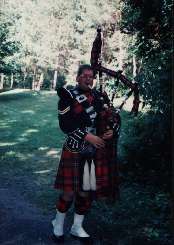 Playing Behind Guard House Rideau Hall